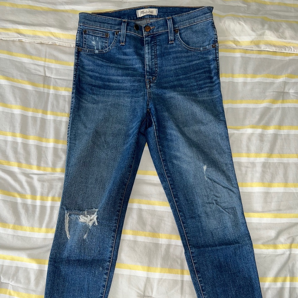 Madewell Distressed Skinny Jeans